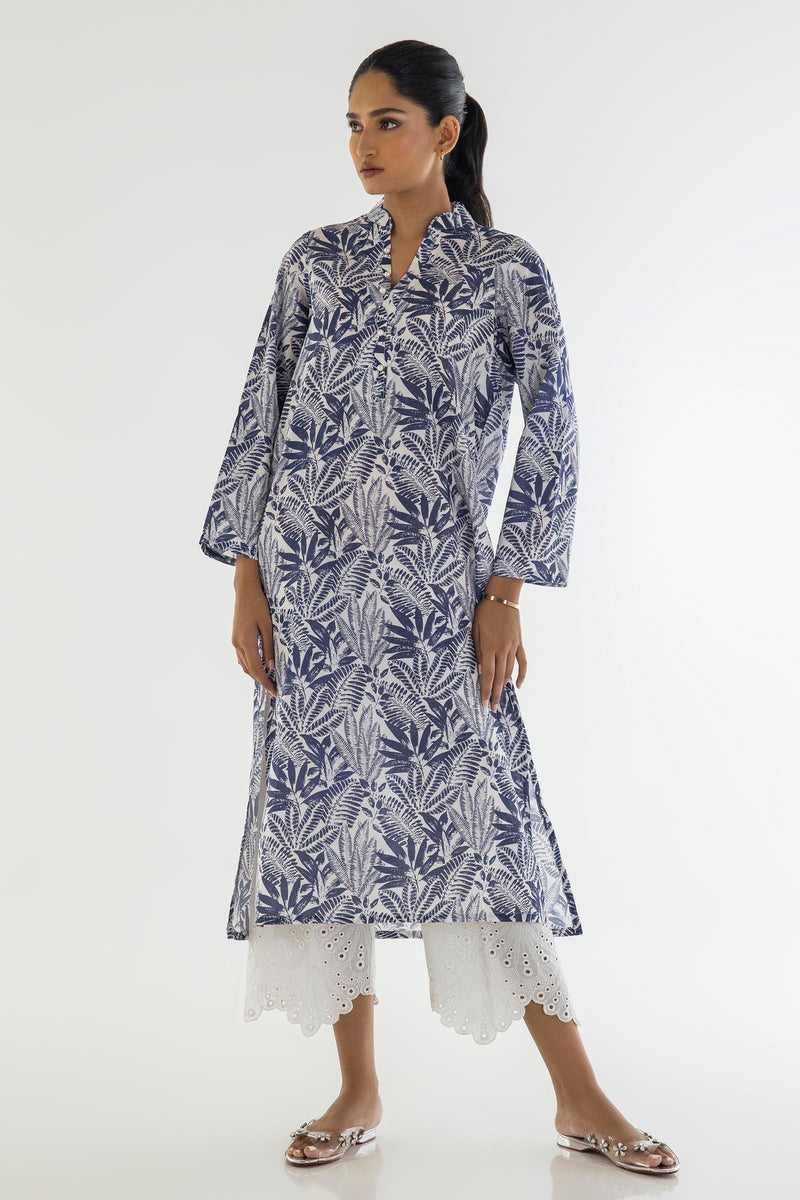 Unstitched Slub Muzlin 3 Piece Suit