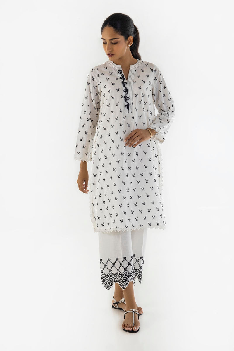 Stitched Embroidered Jacquard Suit