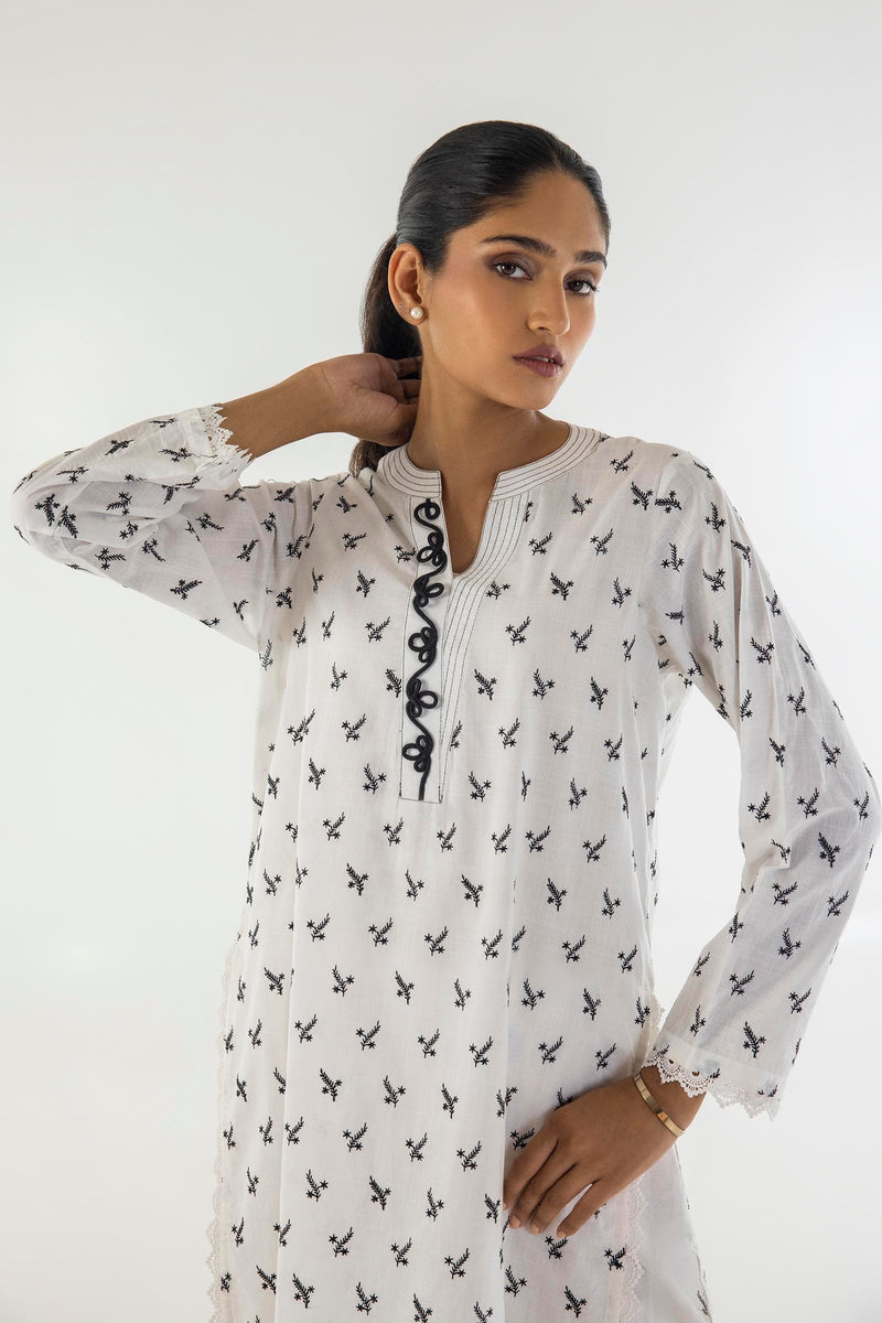 Stitched Embroidered Jacquard Suit