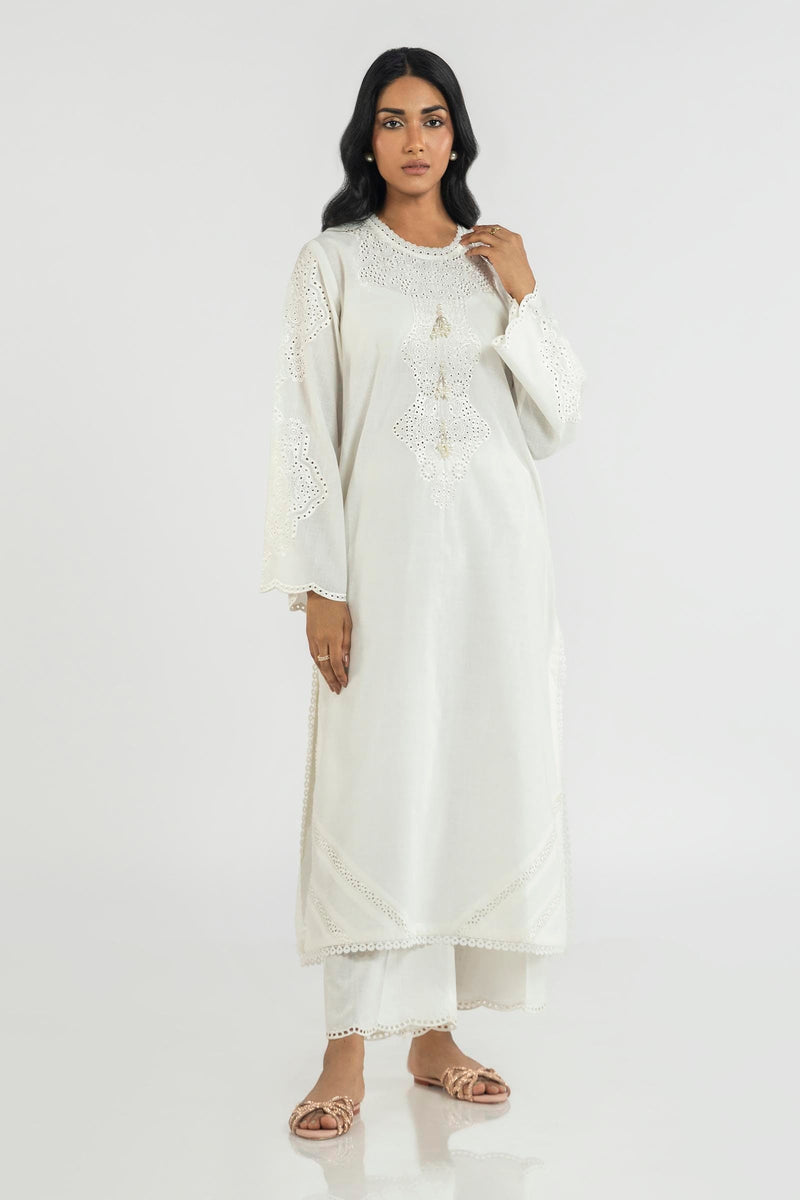 Stitched Printed Linen Shirt