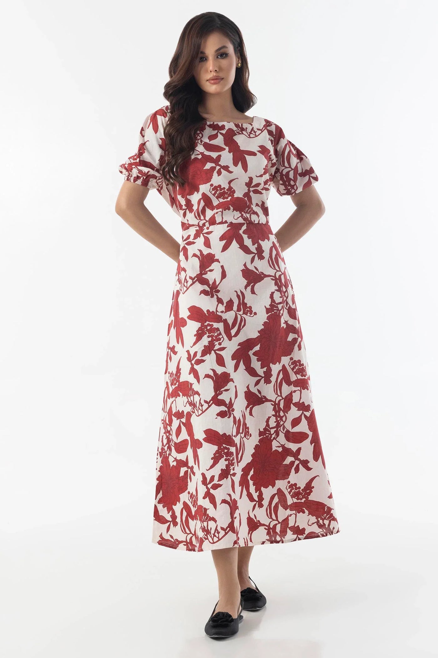 Stitched Printed Maxy
