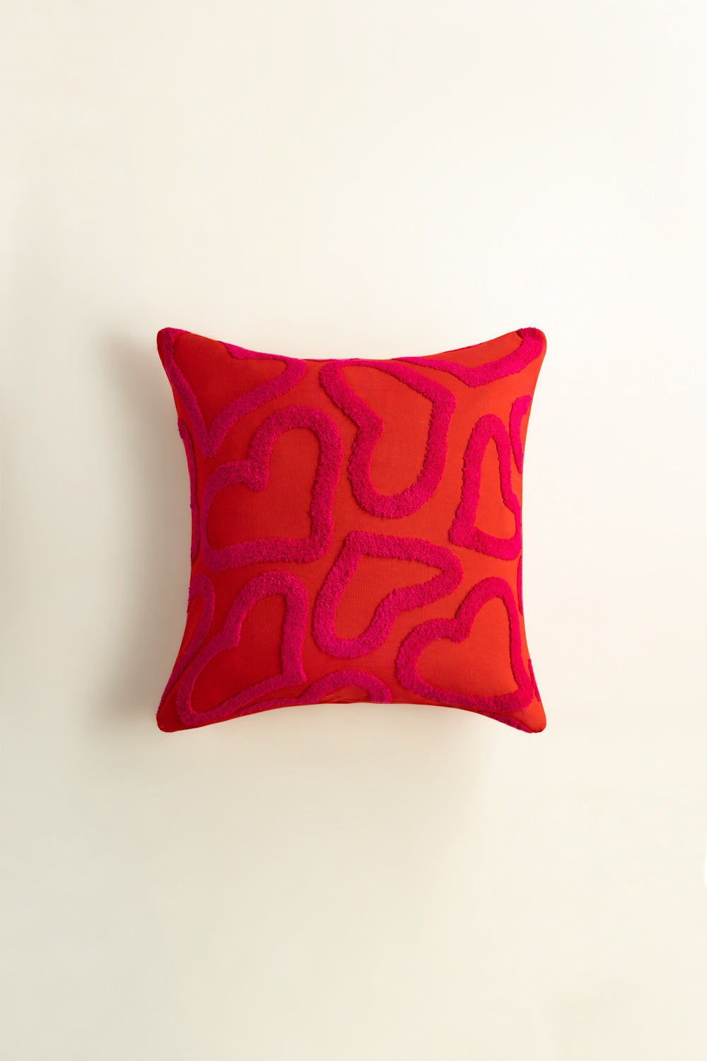 Ss25-Ec-034 Terry Embroidered Cushion Cover