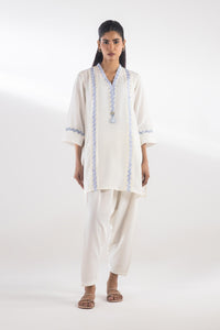Stitched Cambric Shirt + Shalwar