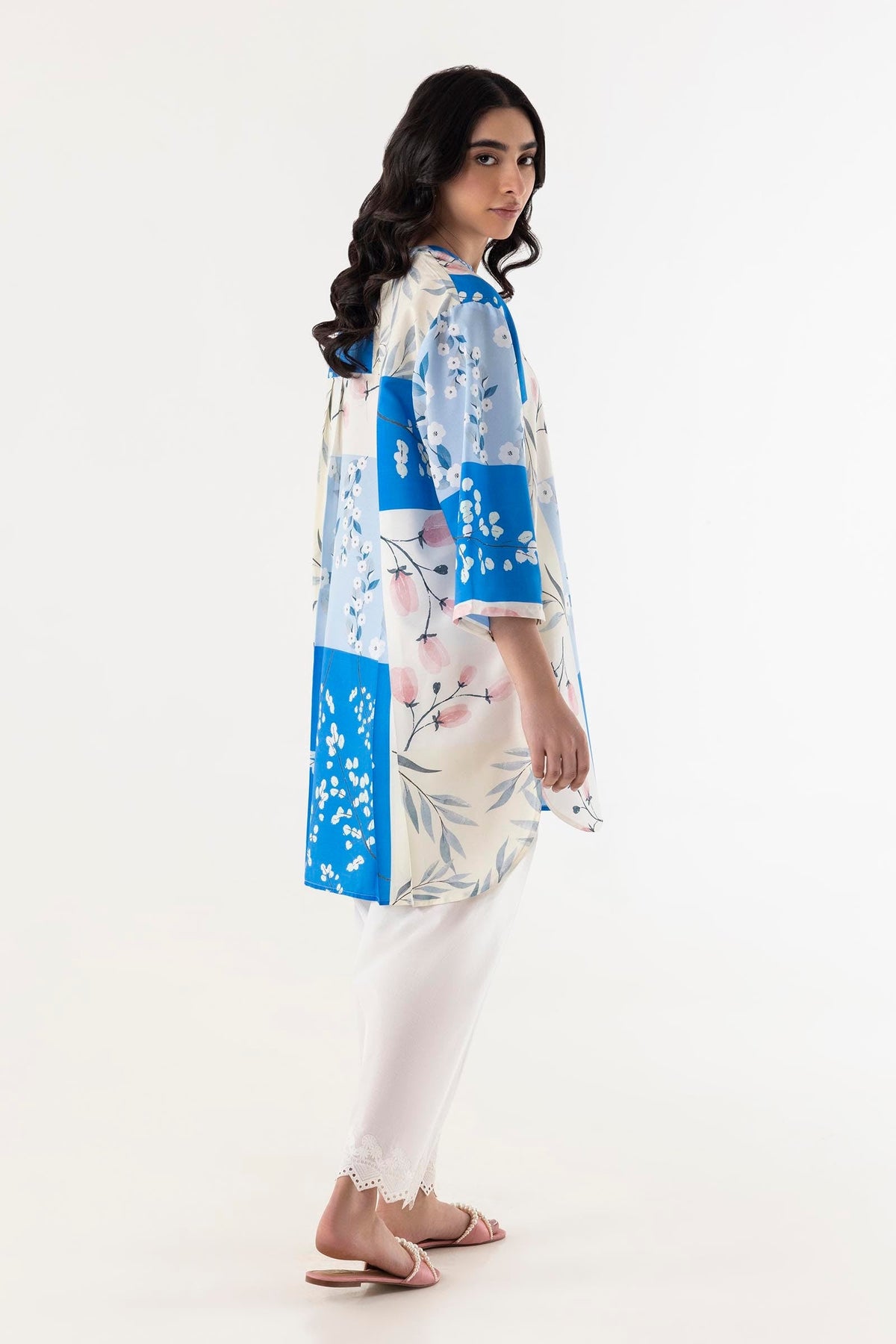 Stitched Multi Printed Shirt