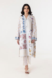 Stitched Blended Jacquard Printed Shirt