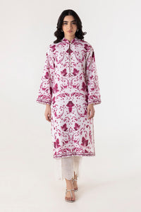 Stitched Blended Jacquard Printed Shirt
