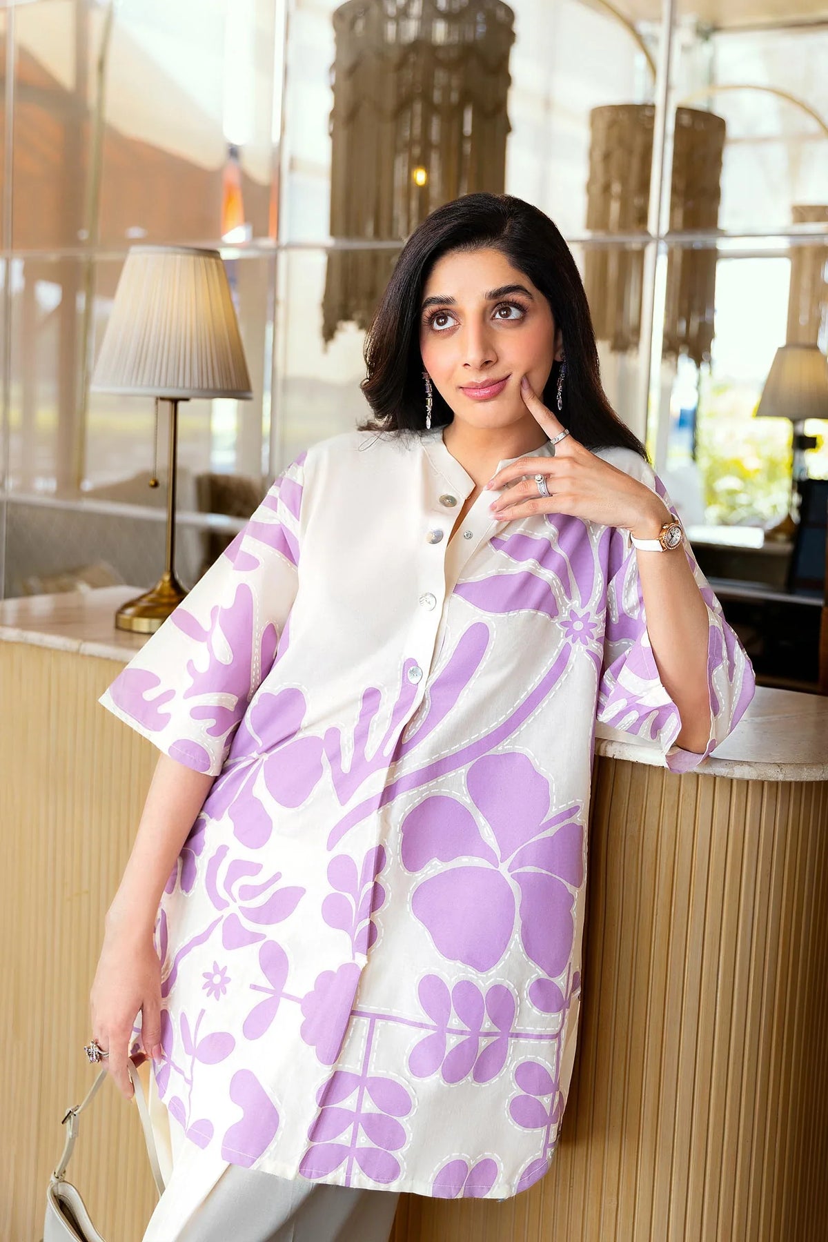 Stitched Lawn Shirt
