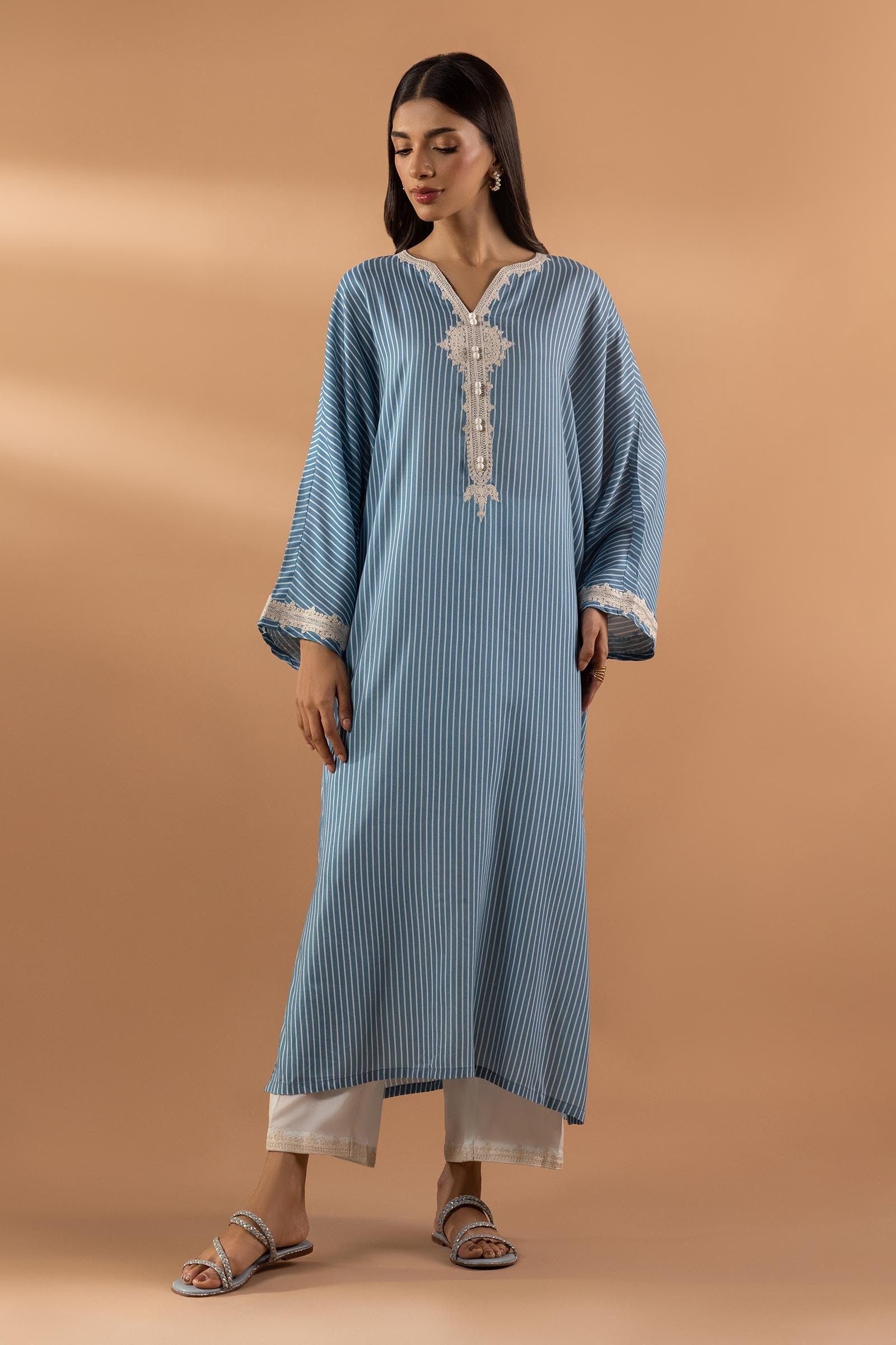 Stitched Linen Shirt