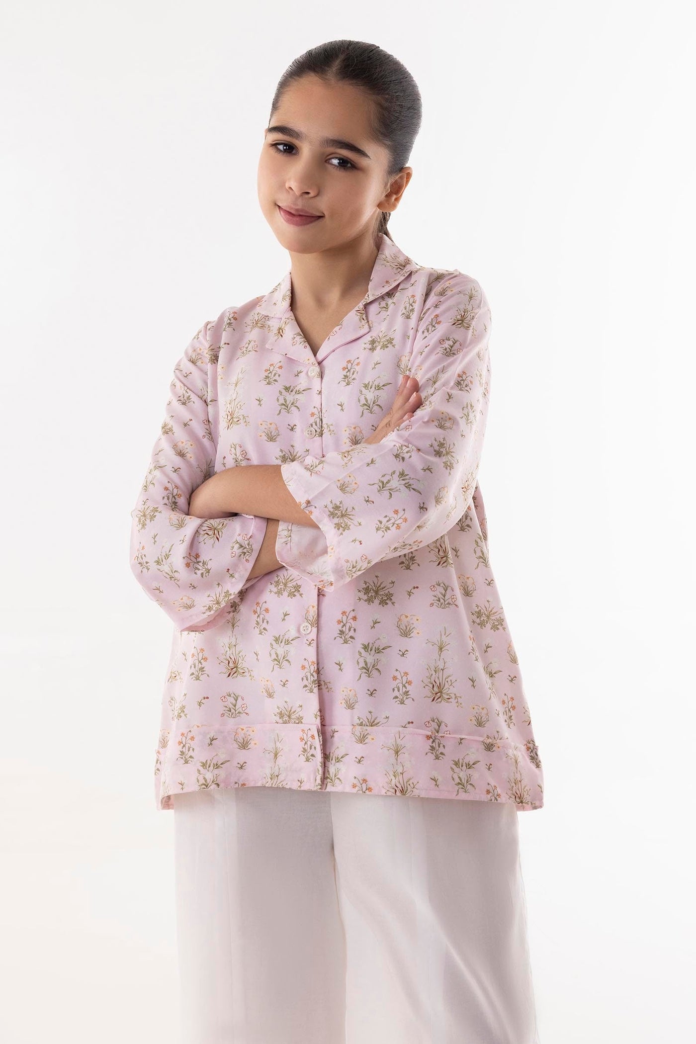 Stitched Multi Printed Shirt + Culotte +Dupatta