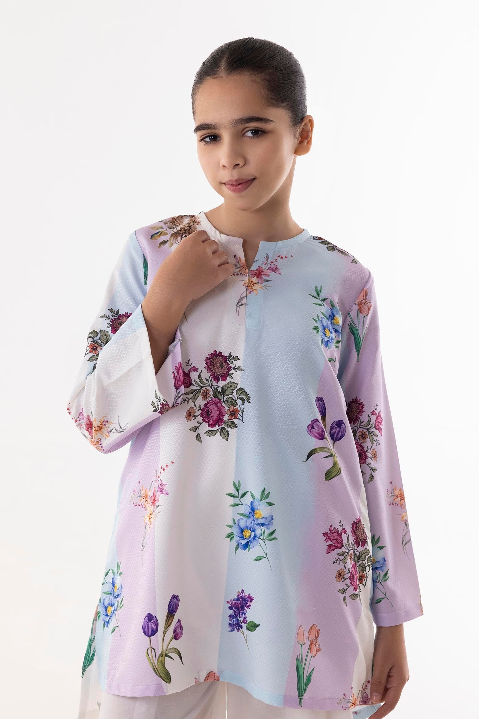 Stitched Kids Dobby Shirt