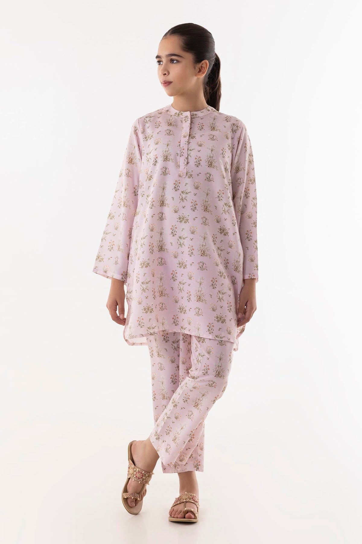 Stitched Kids Cambric Shirt + Culotte