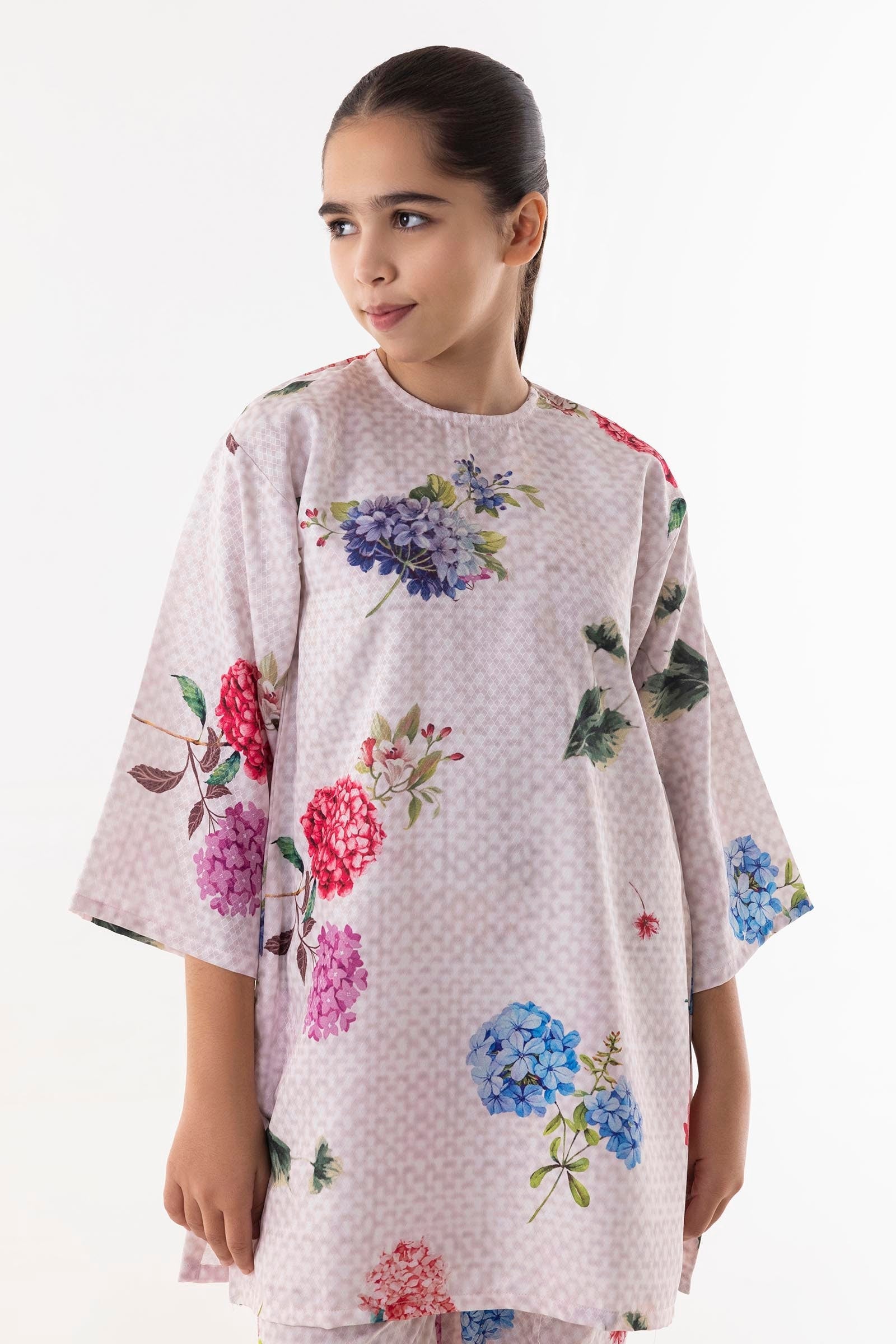 Stitched Kids Dobby Shirt + Culotte