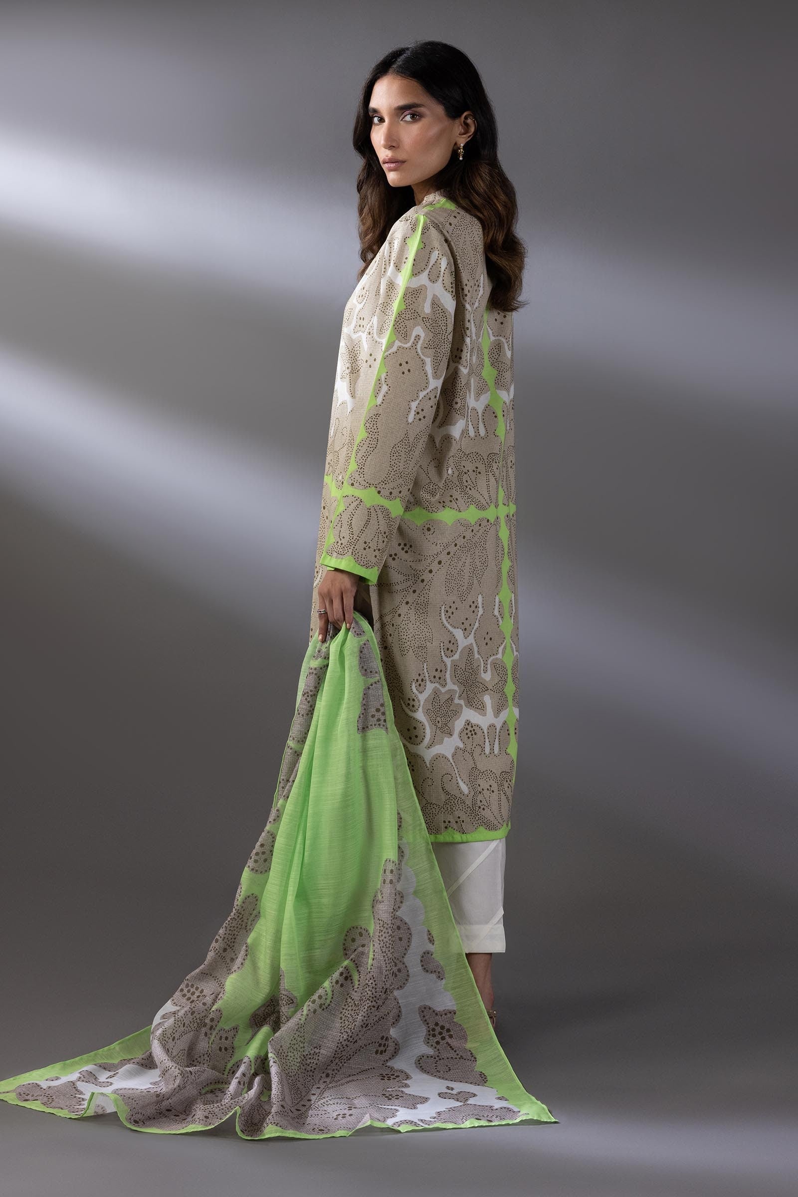 Stitched Shirt + Dupatta