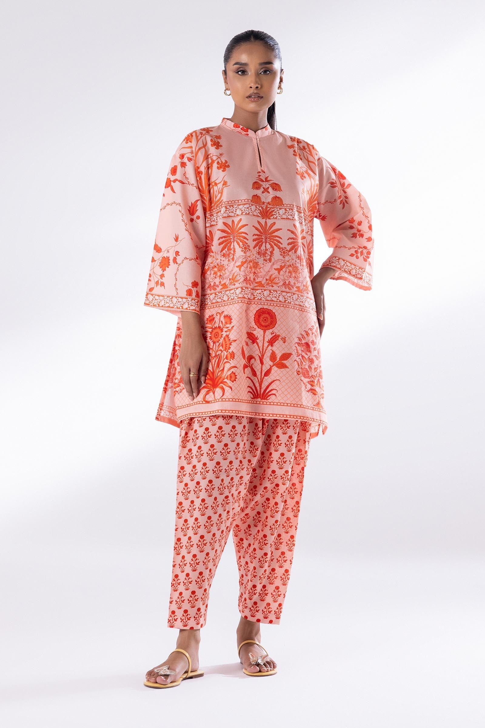 Stitched Basic Shirt + Bottom