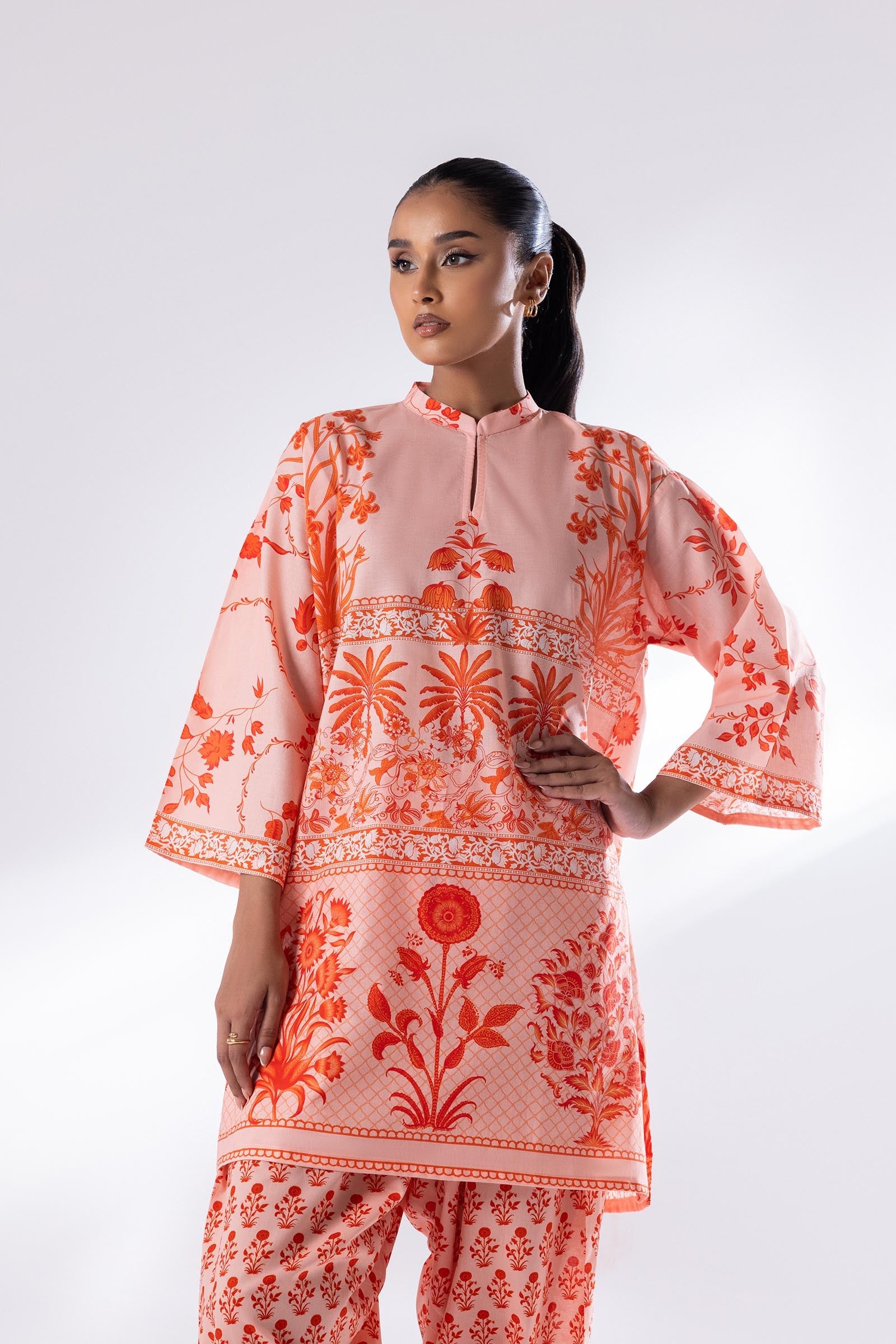 Stitched Basic Shirt + Bottom