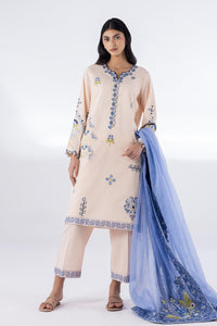 Stithed Embroidered Dupatta
