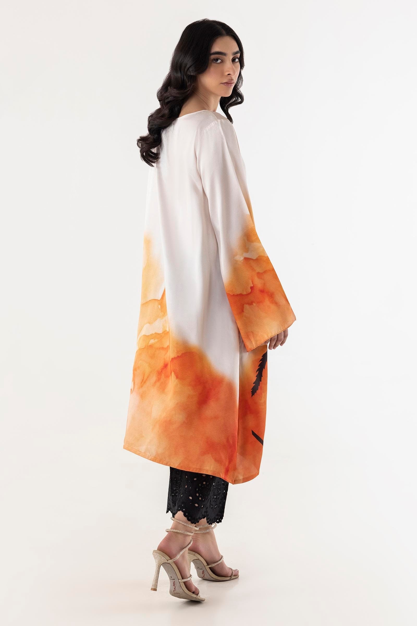 Mallow - Muave Embroidered Kurta