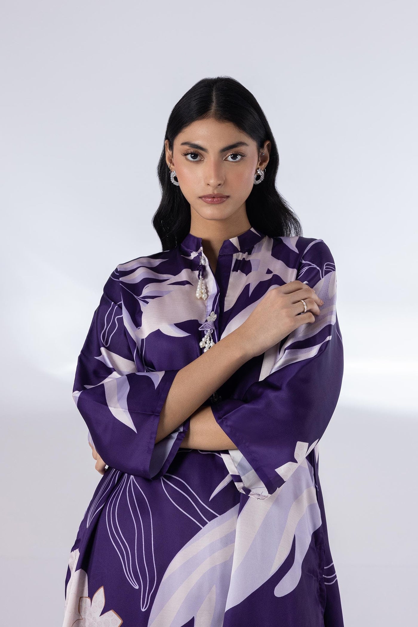 Stitched Dyed Khaddar Shirt + Shalwar