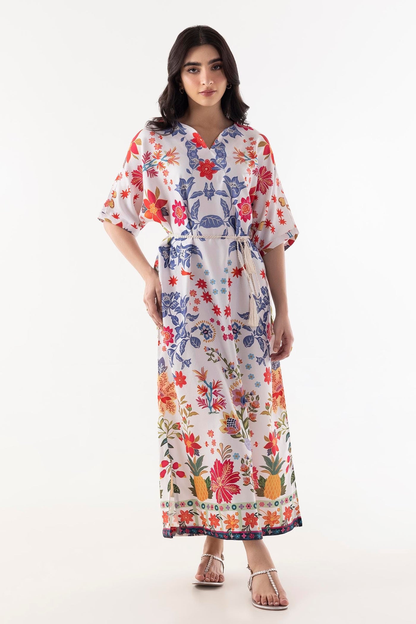 3 Piece Embroidered Organza Suit