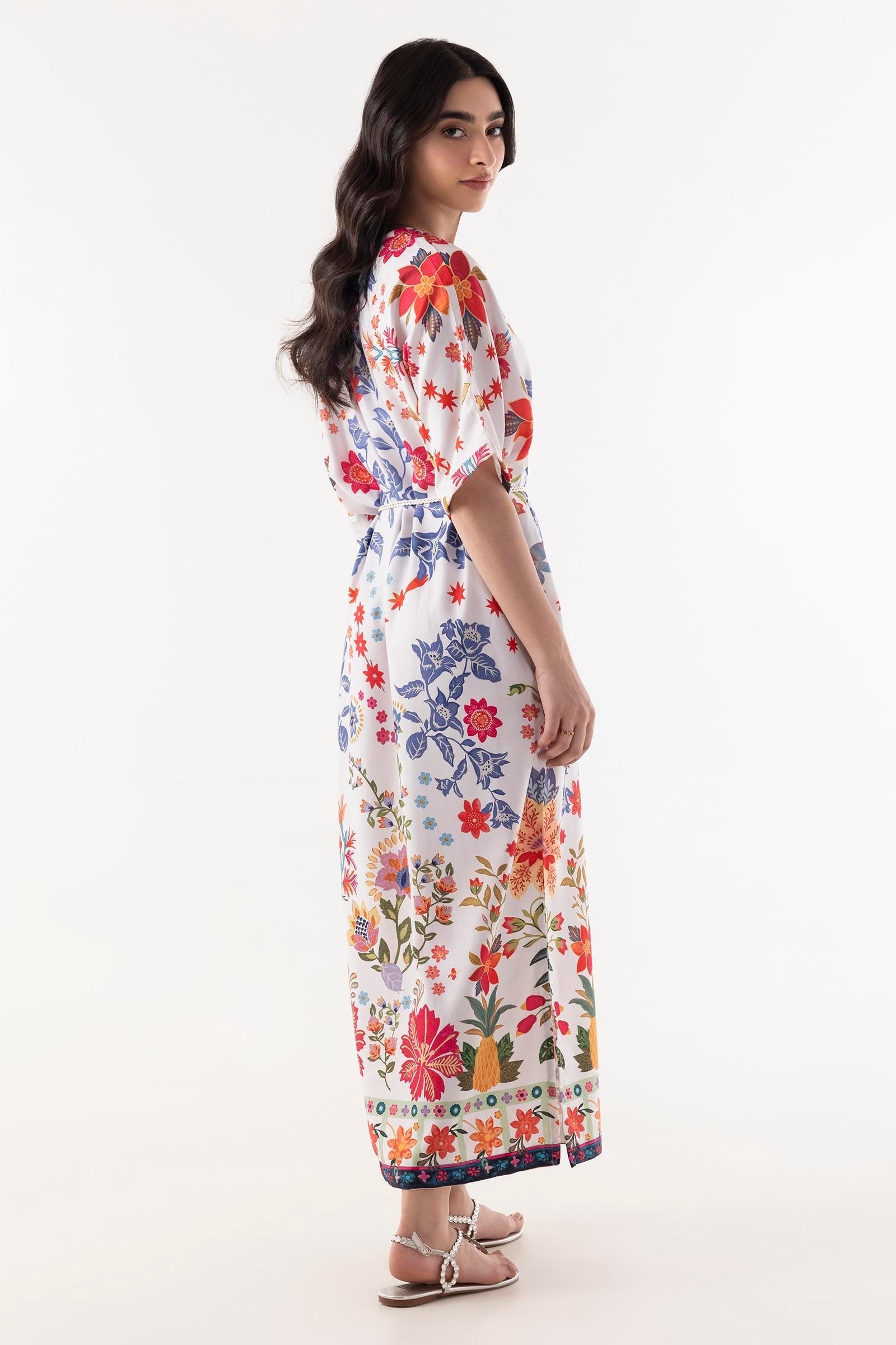 Stitched Floral Multi Dress