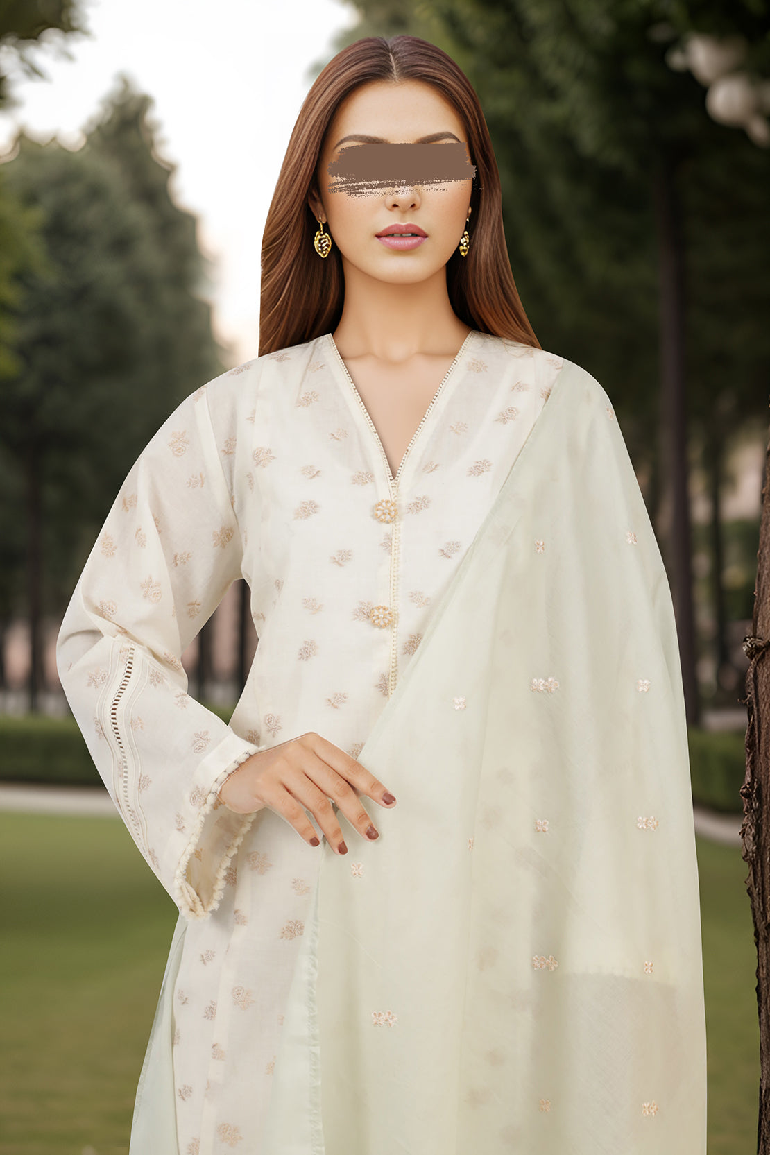 Lawn Dupatta57605