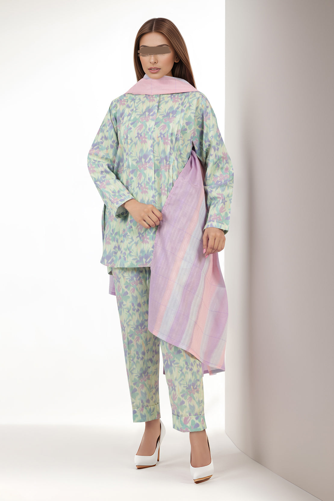 Zari Strip Dupatta60879