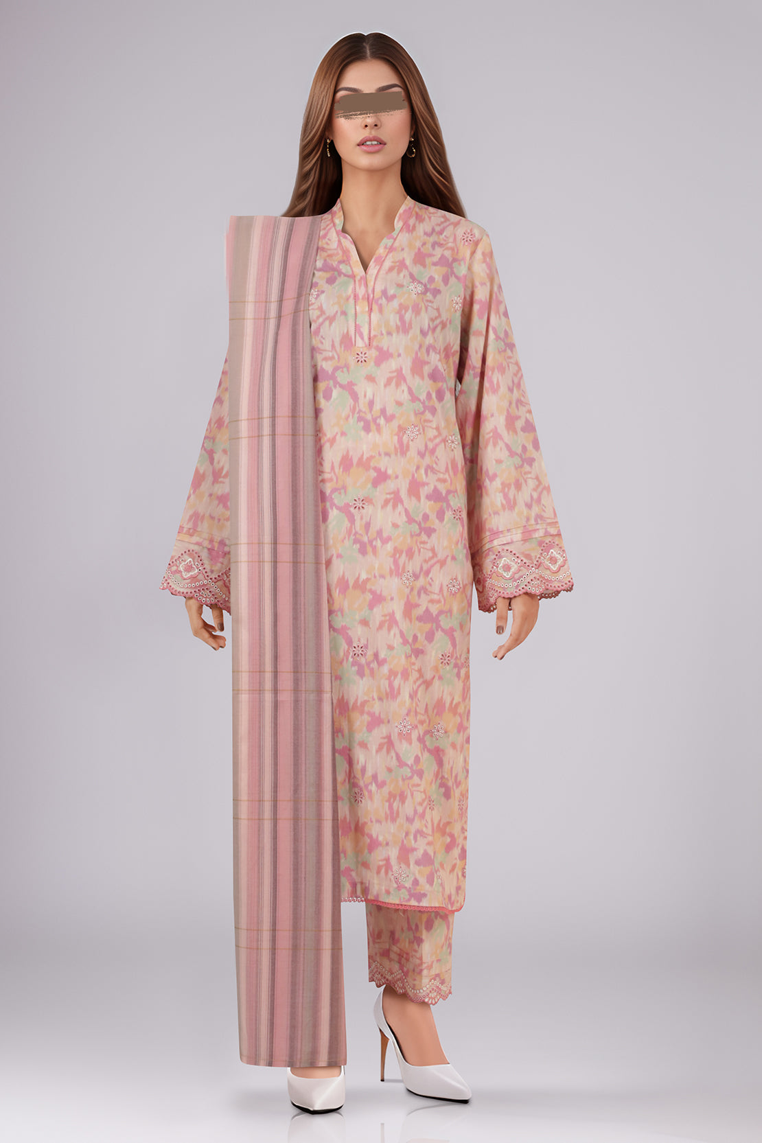 Zari Strip Dupatta60891
