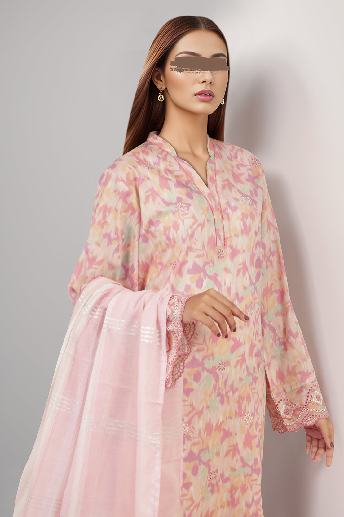 Zari Strip Dupatta62654
