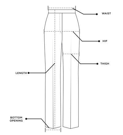 Straight Pants PRS26SCH178T