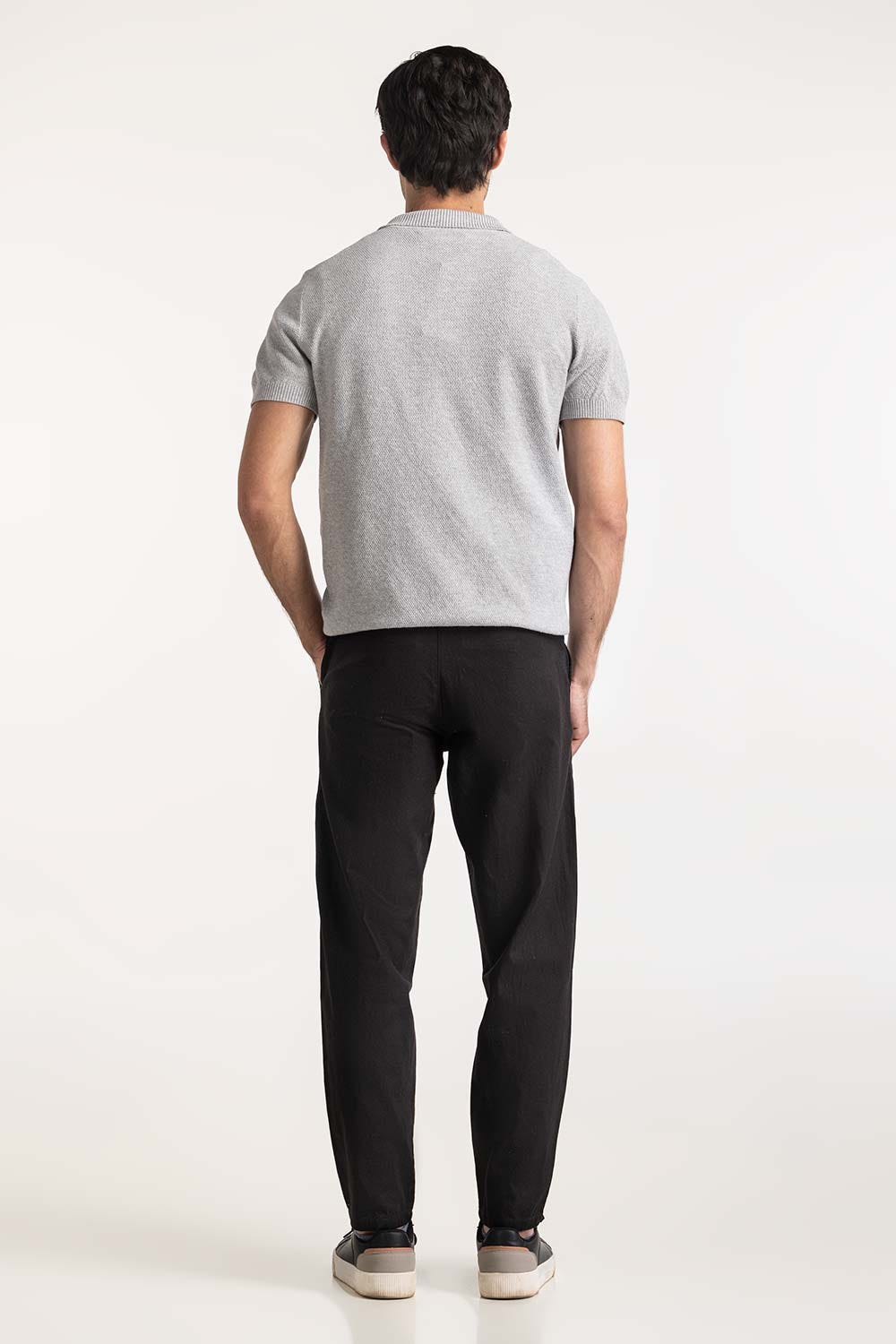 Sweater Knit Polo