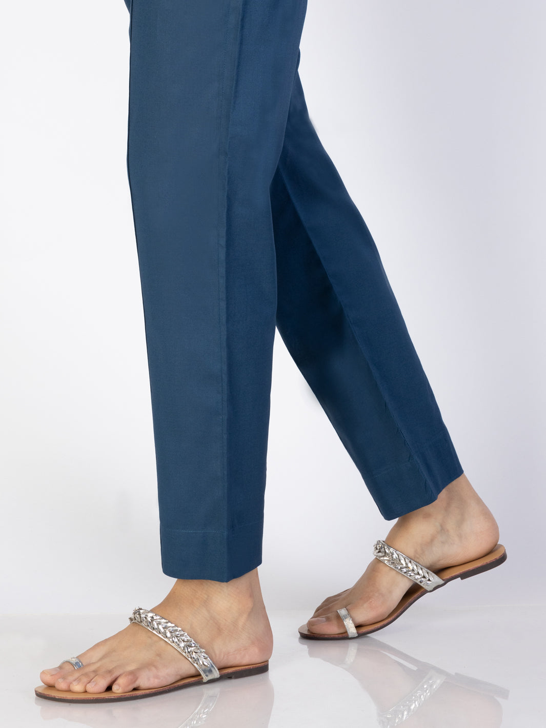 Blue Cambric Trousers - AL-T-704