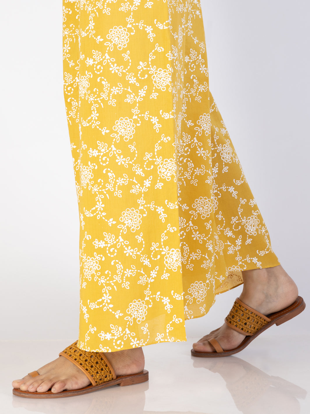 Yellow Cambric Trousers - AL-T-708