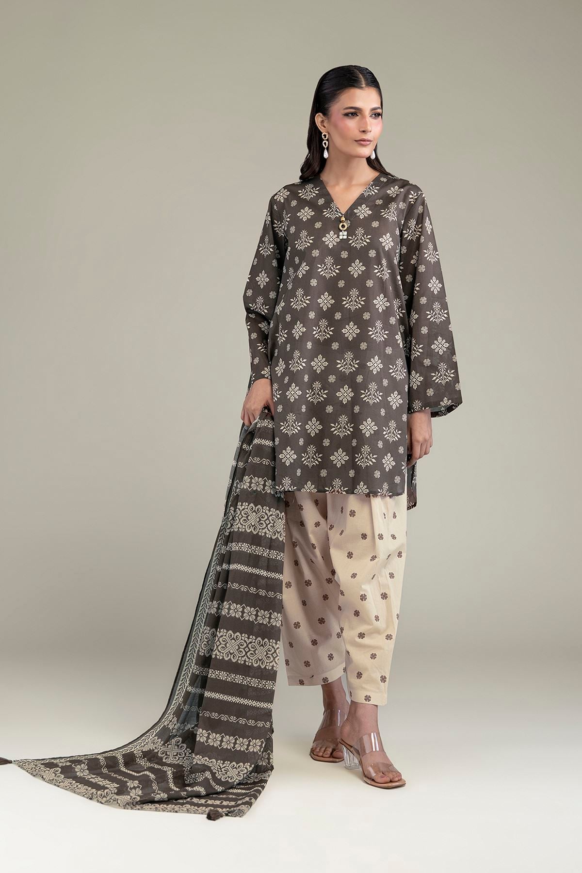 3-Piece Tailored Lawn