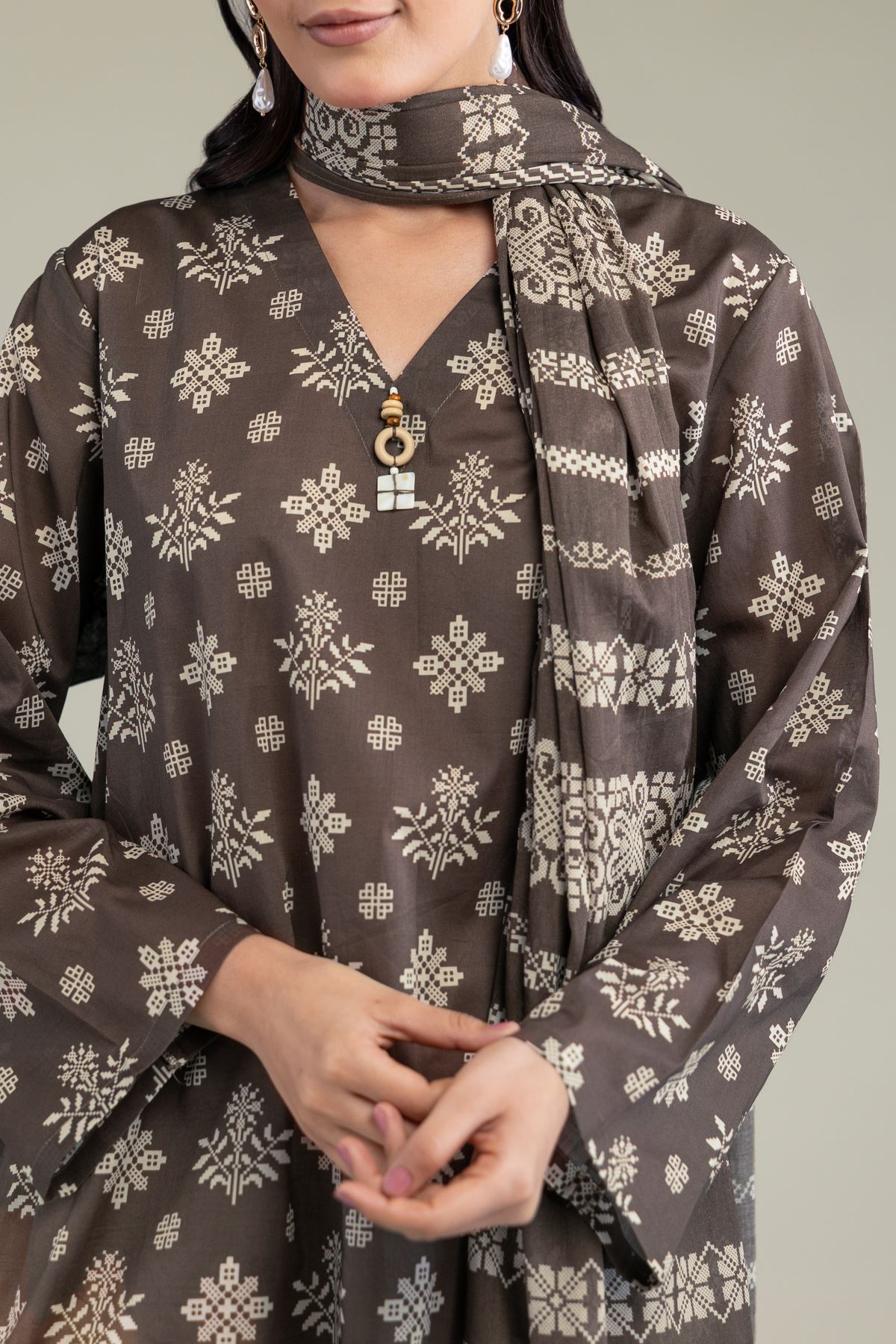 3-Piece Tailored Lawn