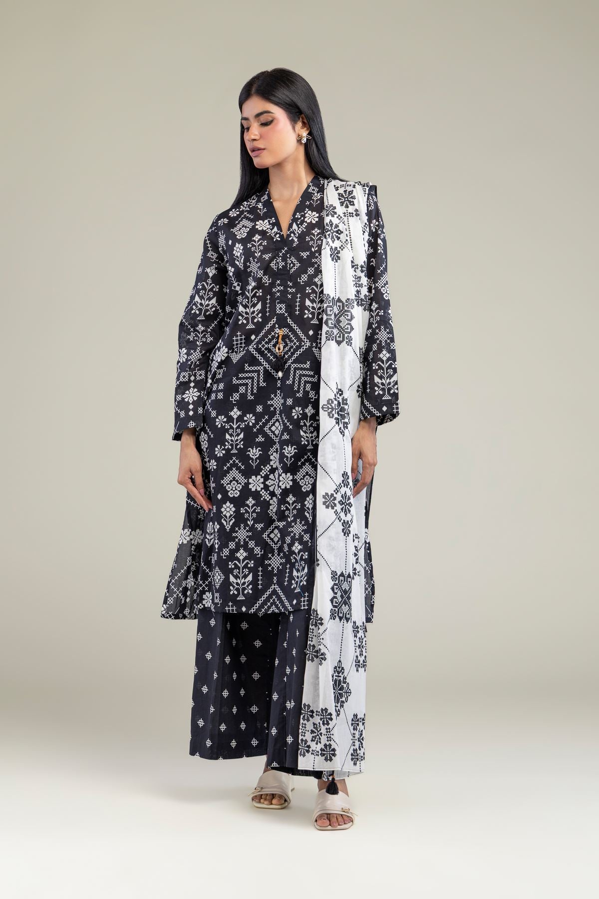 3-Piece Tailored Lawn