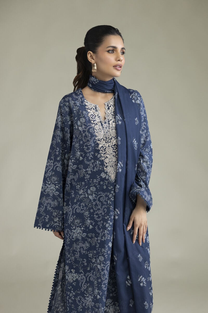Lawn 3-Piece Tailored