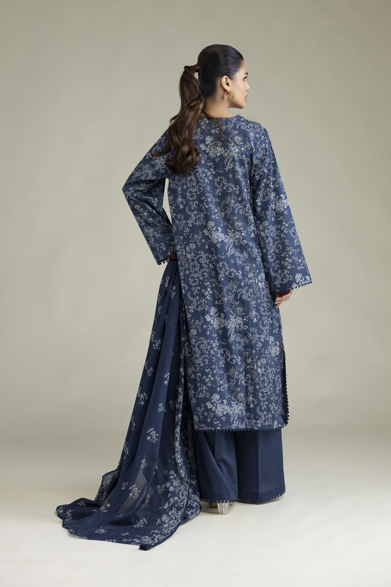 Lawn 3-Piece Tailored