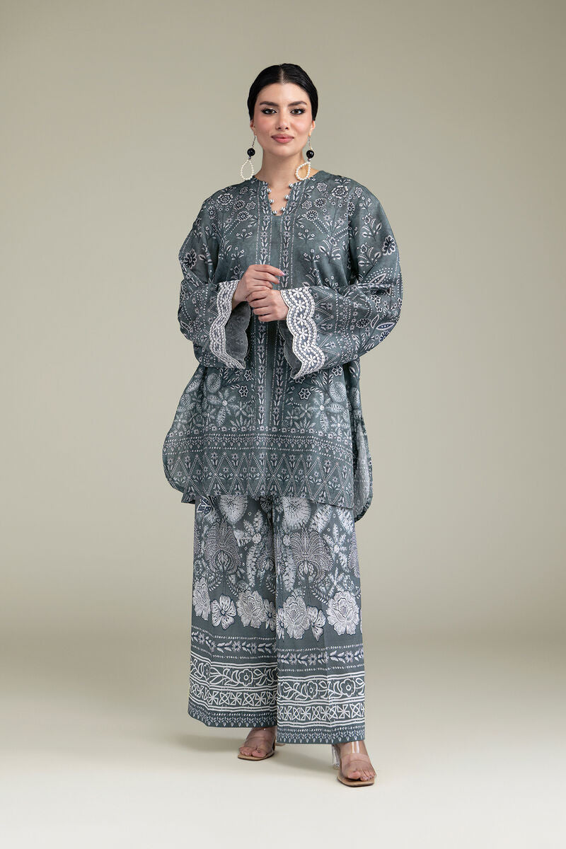 2-Piece Tailored Cambric
