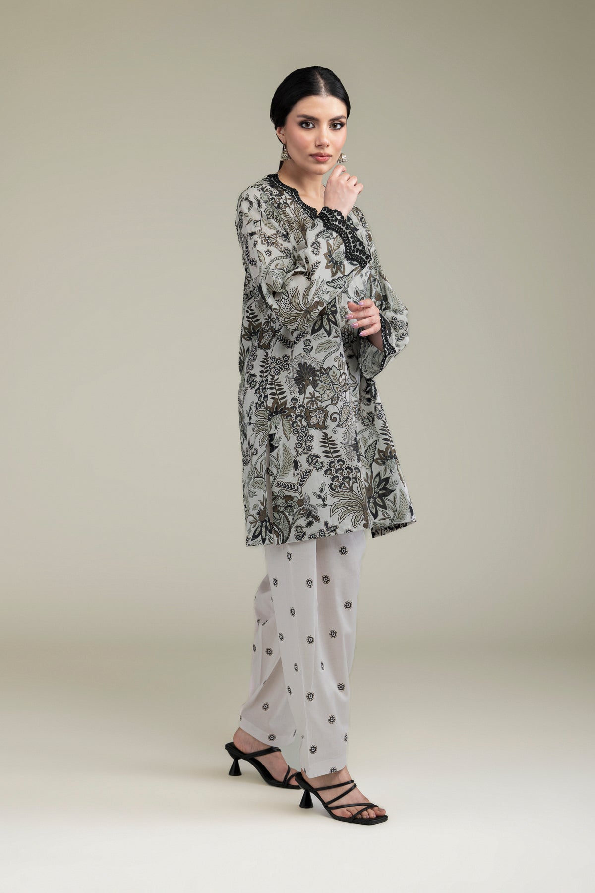 2-Piece Tailored Cambric