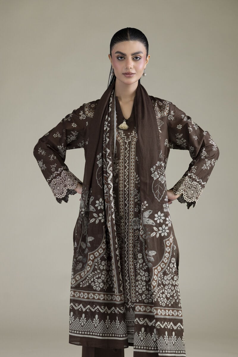 Brown Tailored 3-Piece