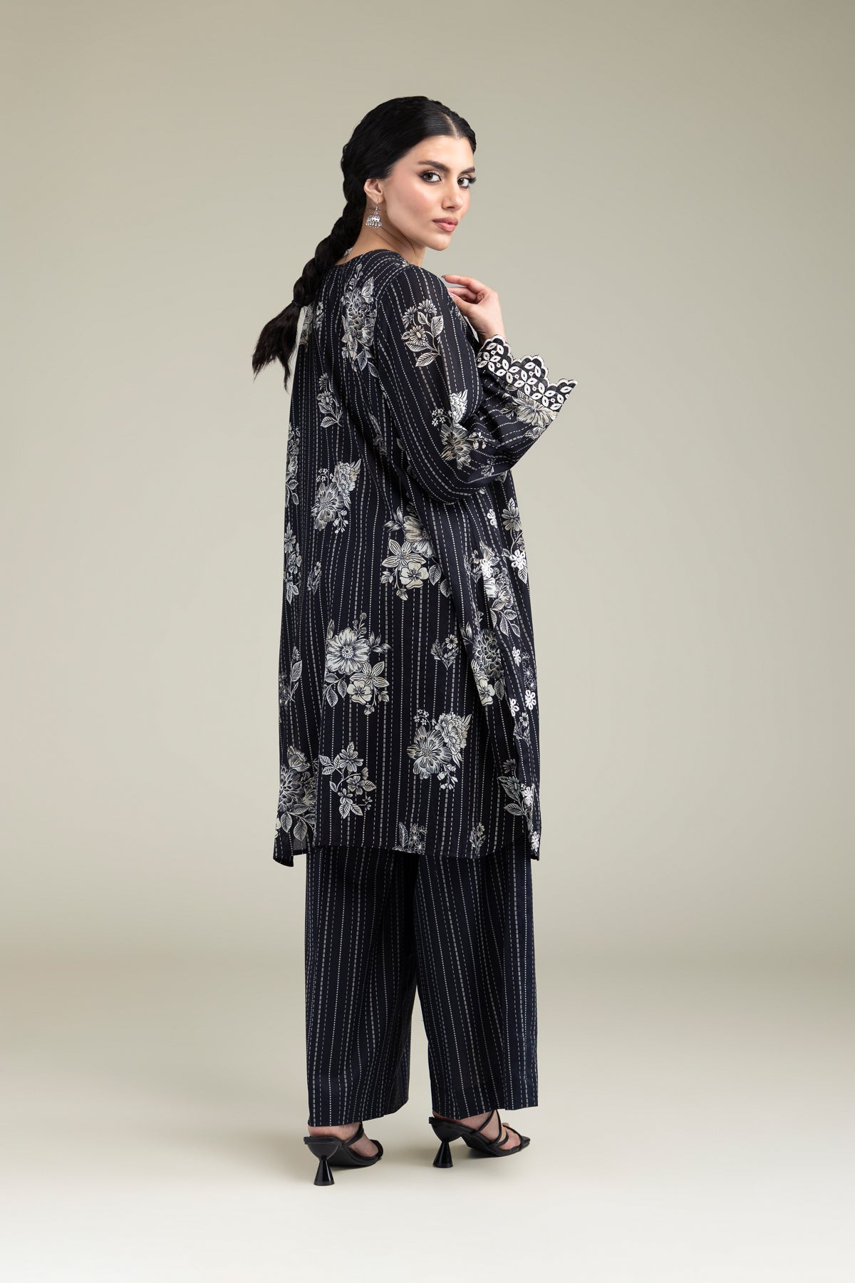 2-Piece Tailored Cambric
