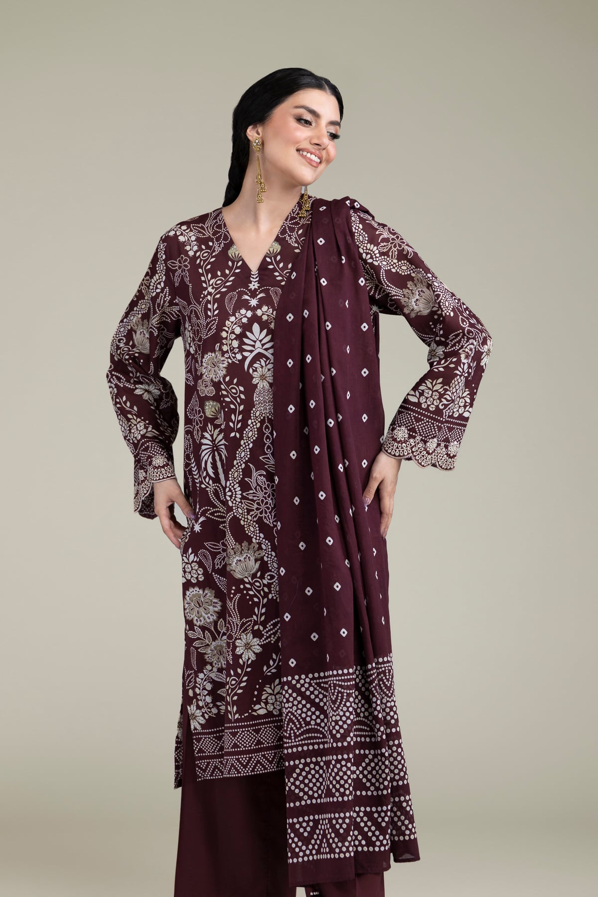 Cambric Tailored 3-Piece