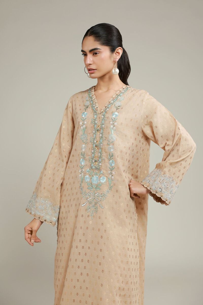 Jacquard 2 Piece Tailored