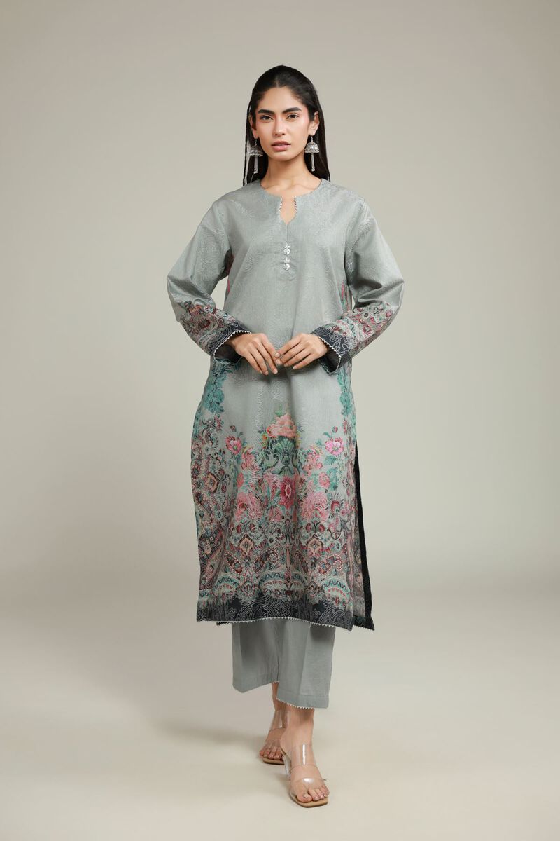 Gray Tailored Set