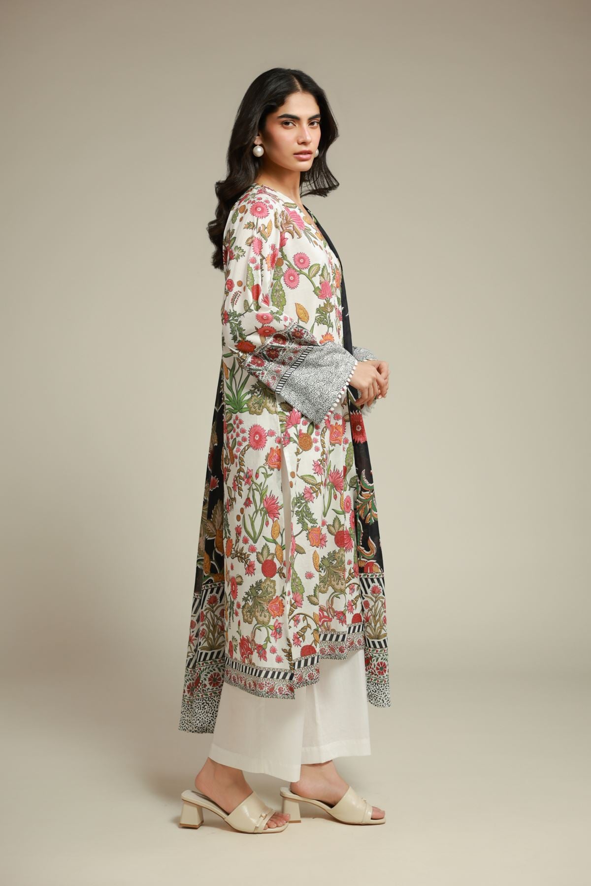 Floral Tailored 3-Piece