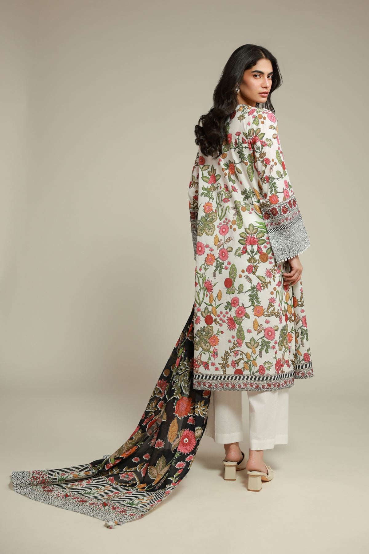 Floral Tailored 3-Piece