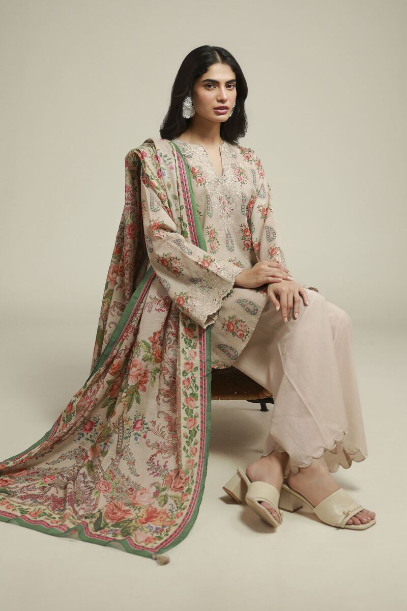 Floral Tailored Suit
