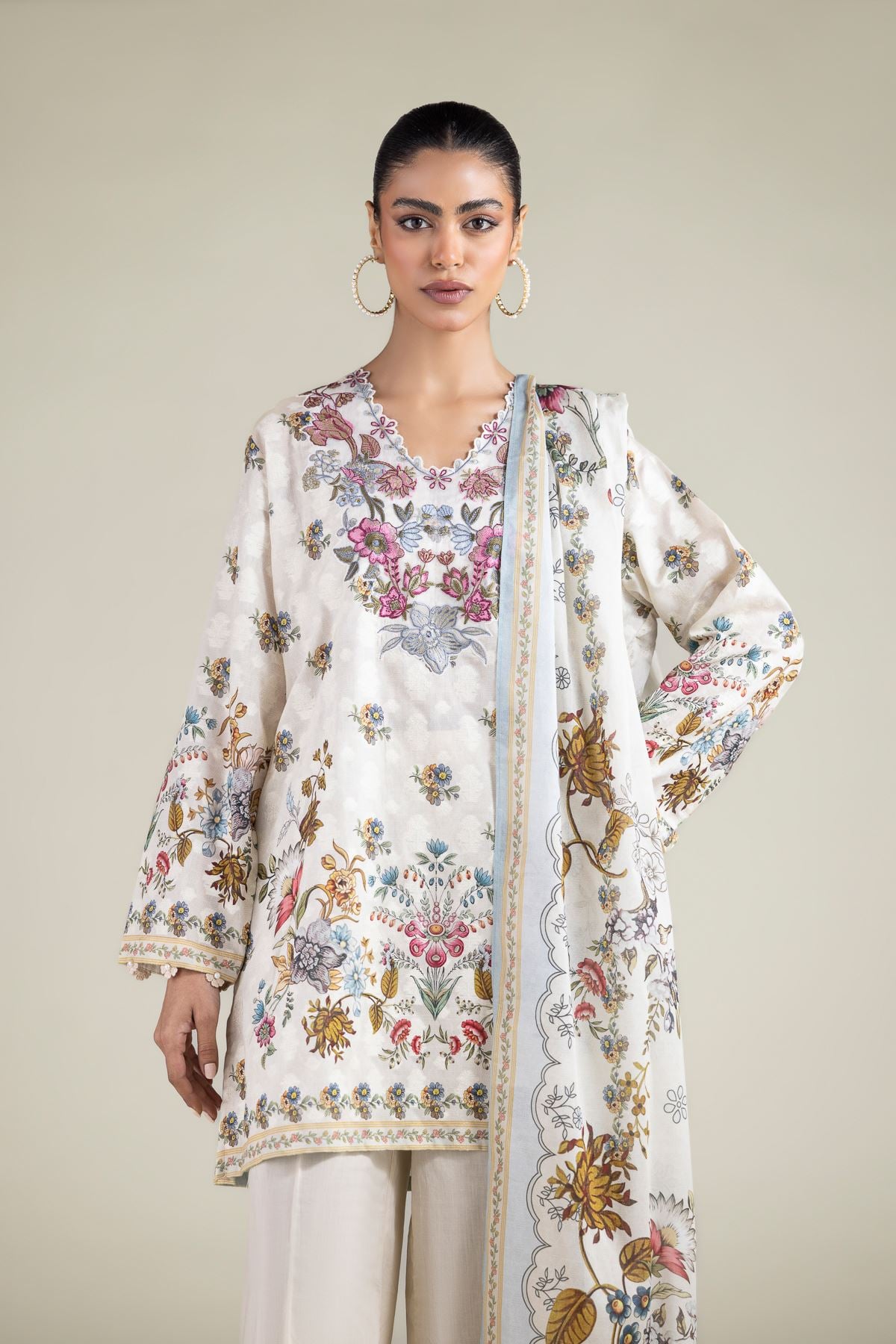 Floral Tailored Set