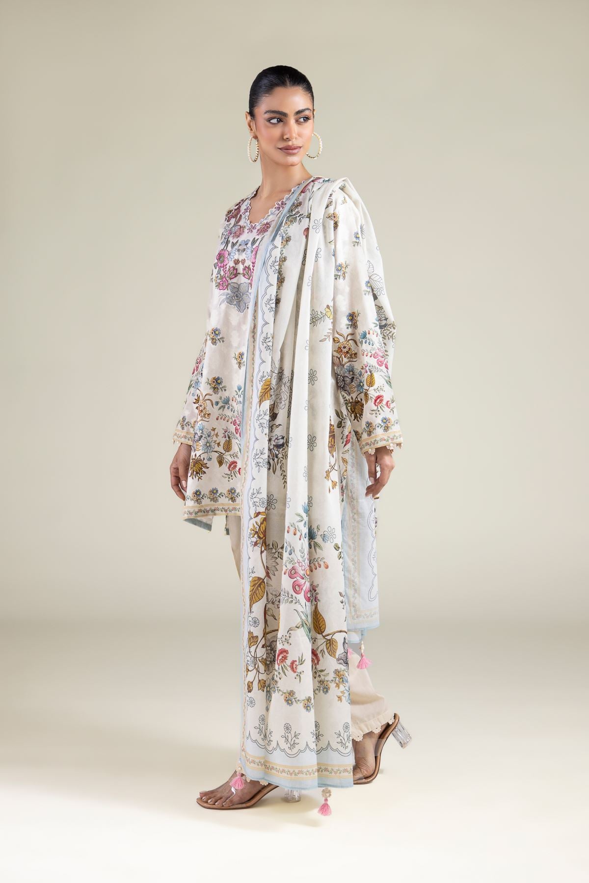 Floral Tailored Set