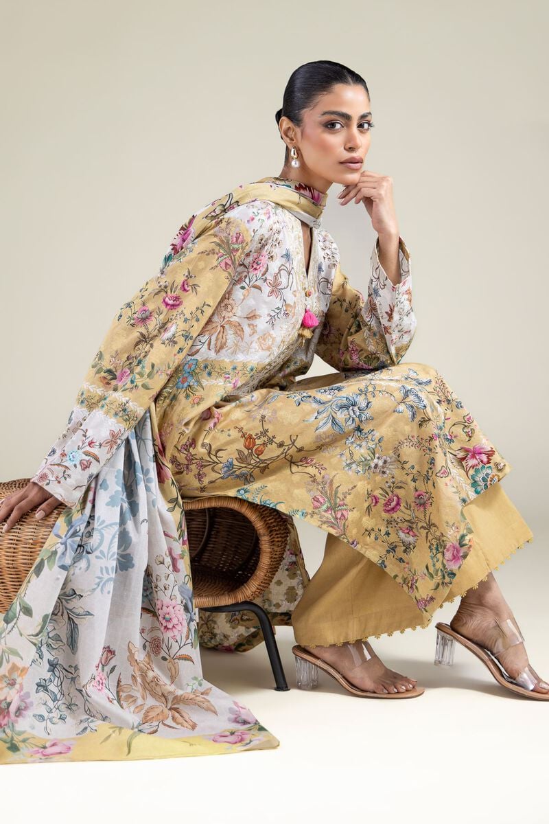 Floral Tailored 3-Piece